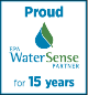 WaterSense Partner for 15 Years